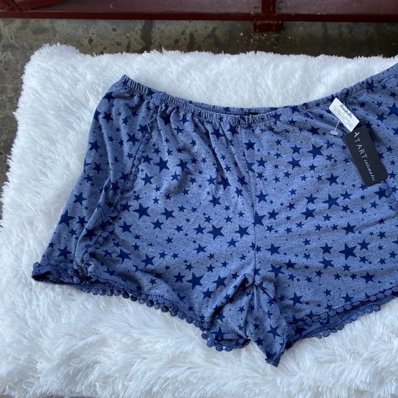 Blue Pajamas Tart Intimates XL Top & L bottoms - Picture 4 of 5
